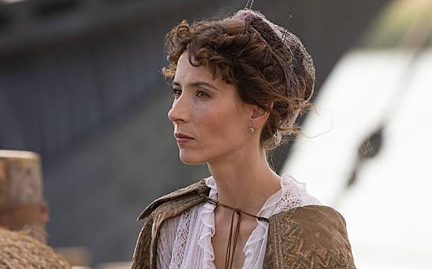 Bárbara Goenaga es Beatriz, la mujer de Magallanes.