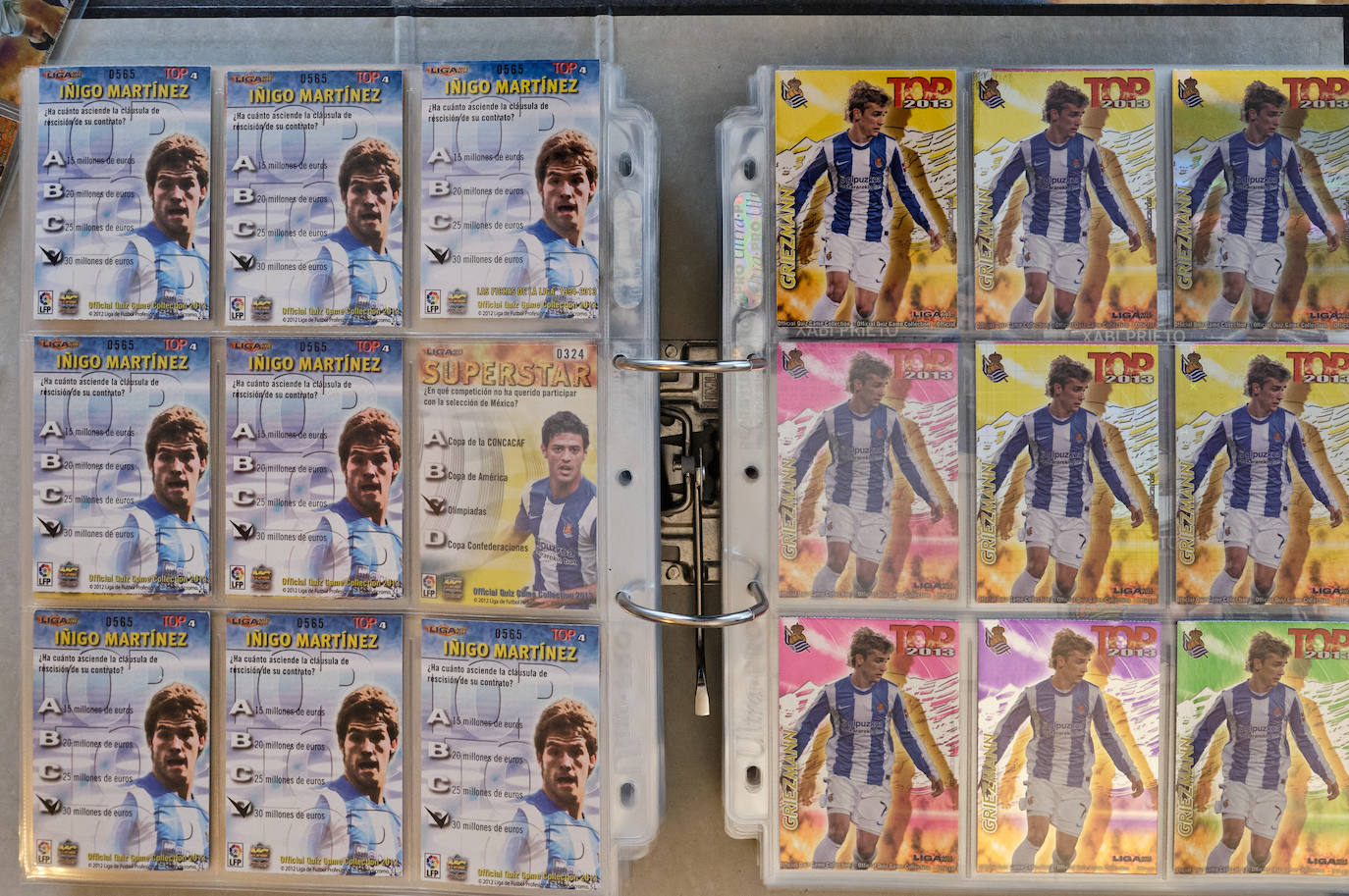 Fotos: 6.000 cromos para revivir la historia de la Real Sociedad