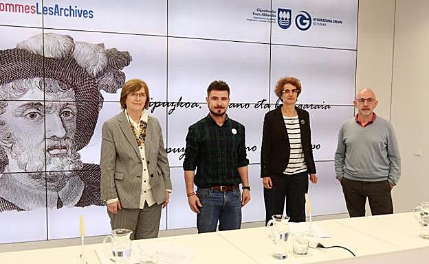 Presentación de los resultados del proyecto 'Gipuzkoa. Elcano y su tiempo'.