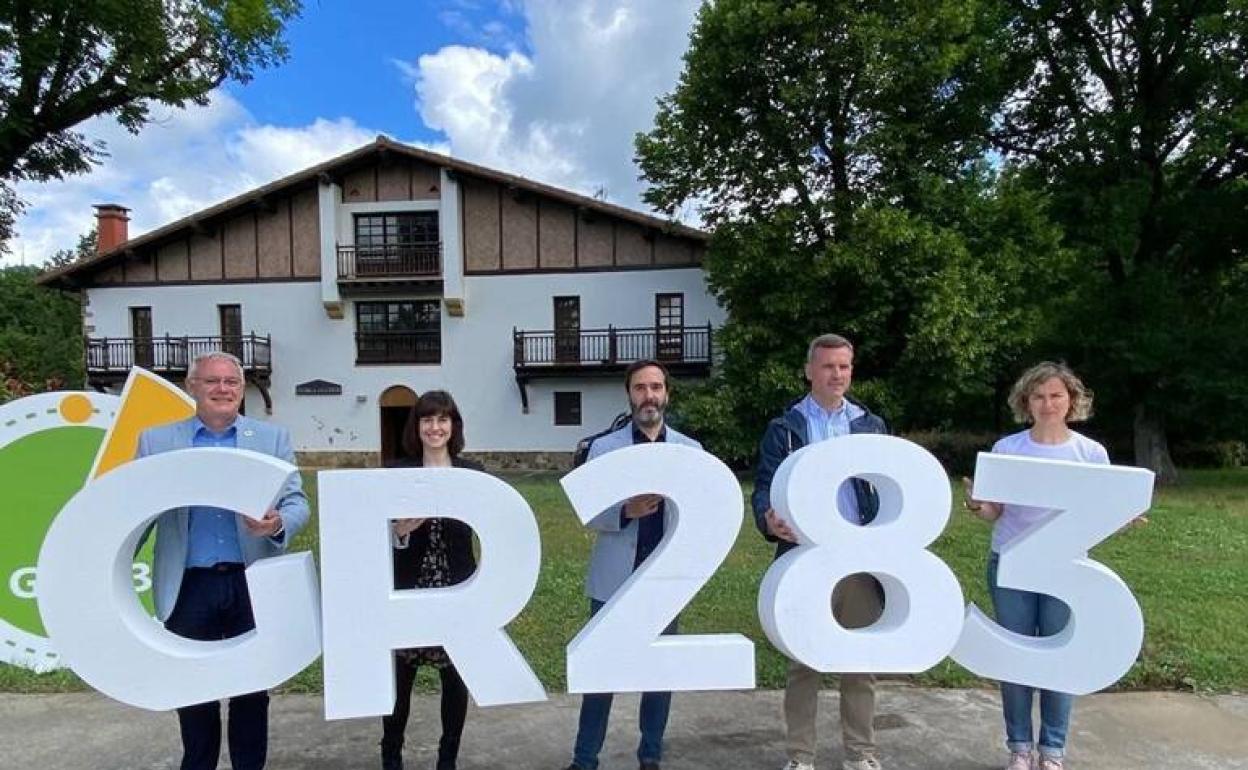 Presentación de la ruta del queso Idiazabal (GR283)