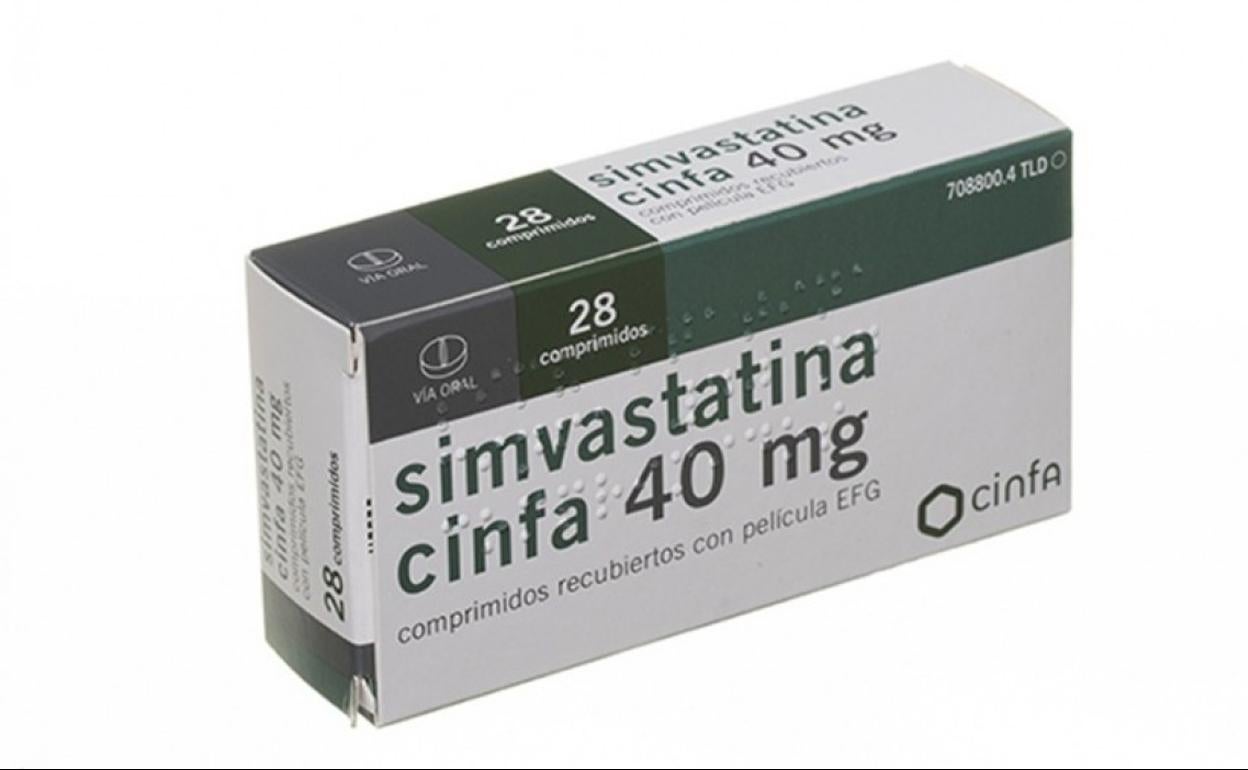 Un lote de Simvastatina, retirado del mercado