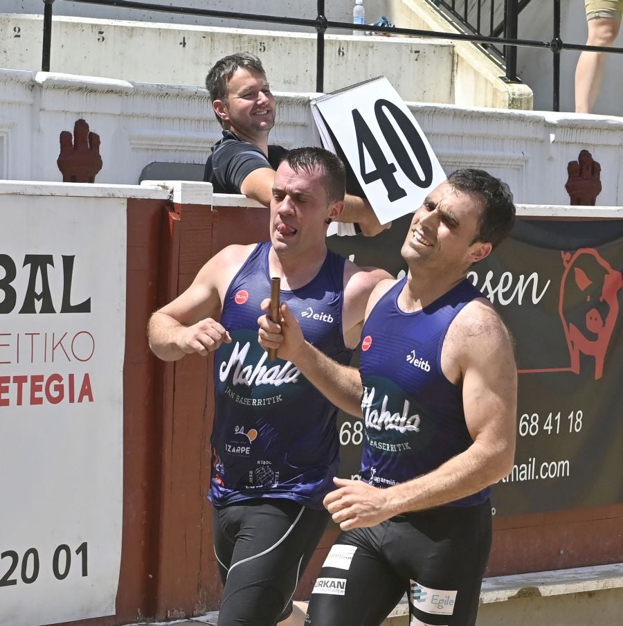 Ha invertido junto a Gorka Etxeberria 39 minutos y 45 segundos en la final del Pentatlón. 