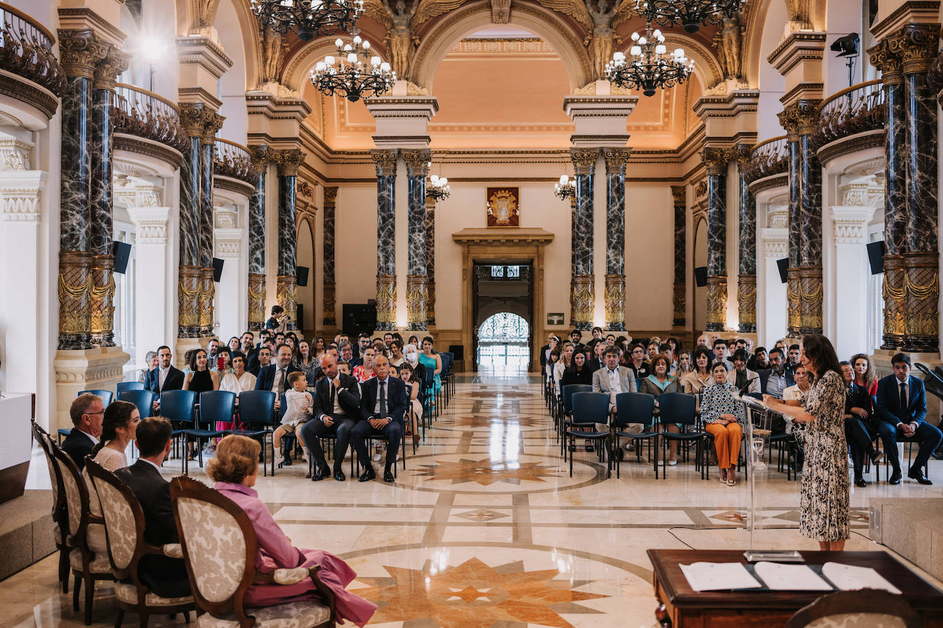 Fotos: La boda en San Sebastián de Maialen Luzurraga y Borja García