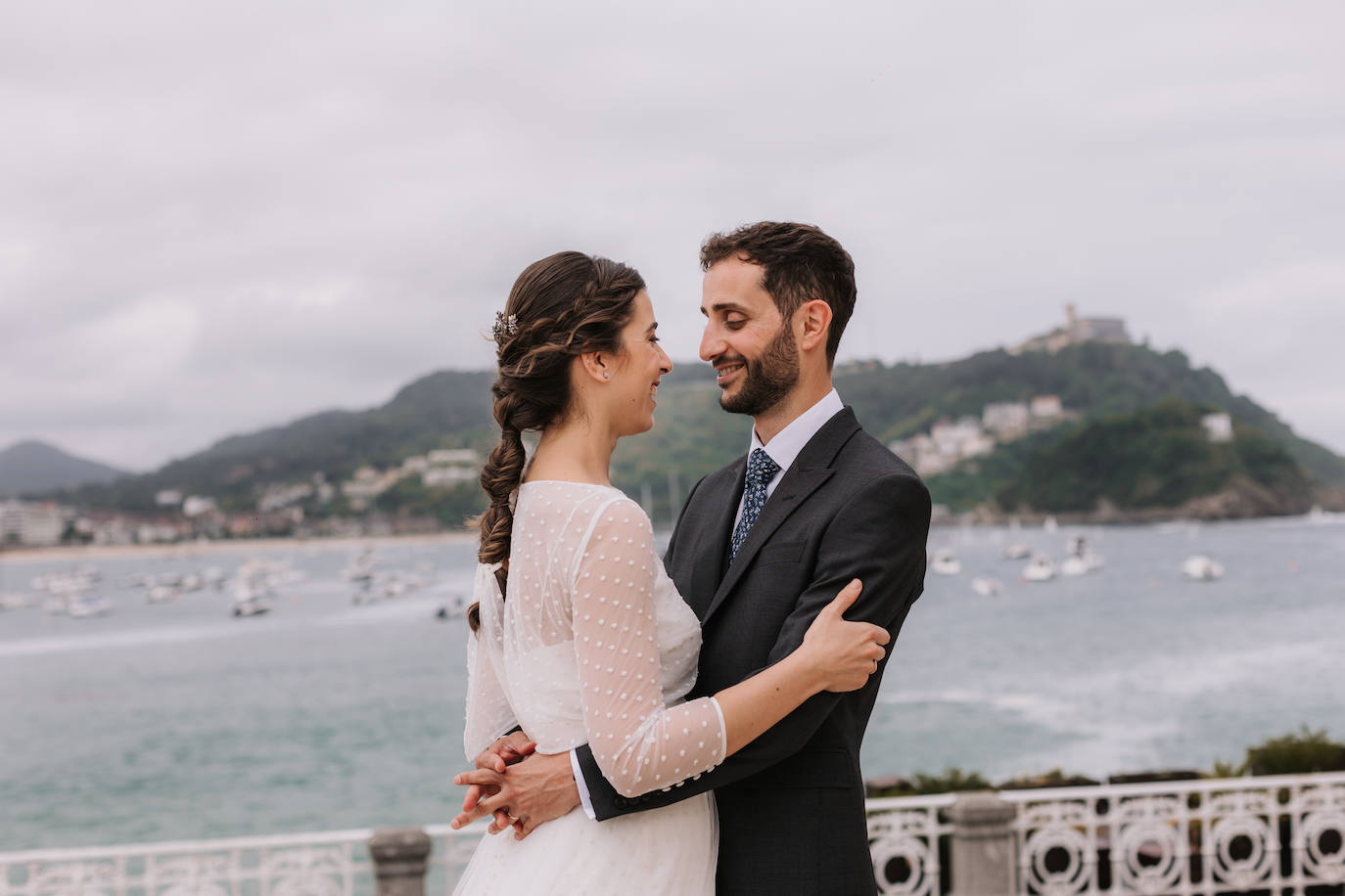 Fotos: La boda en San Sebastián de Maialen Luzurraga y Borja García
