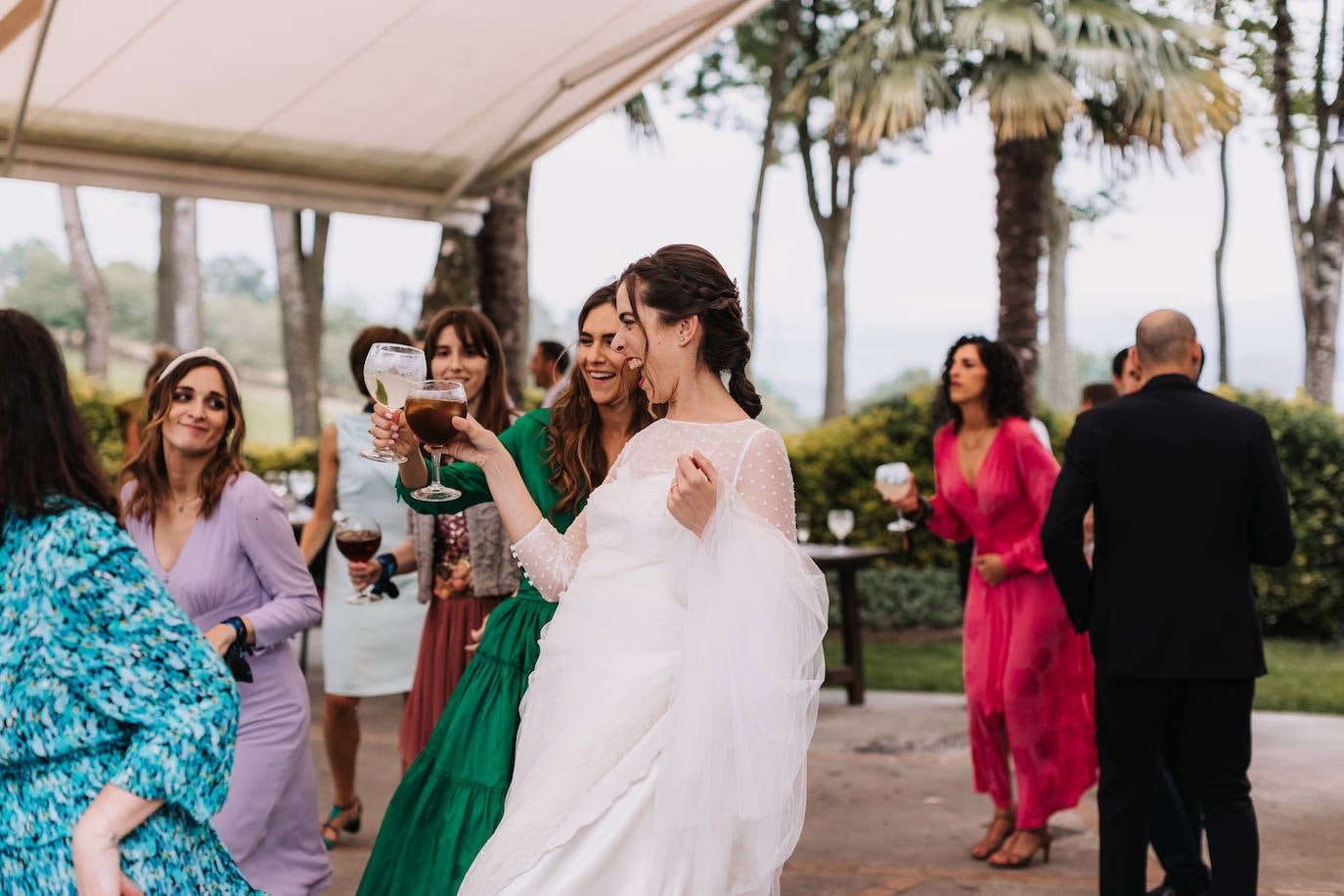 Fotos: La boda en San Sebastián de Maialen Luzurraga y Borja García