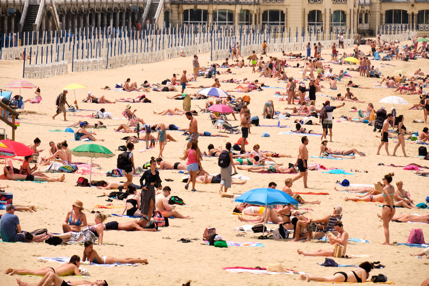 Fotos: Gipuzkoa en aviso amarillo: 30 grados y subiendo