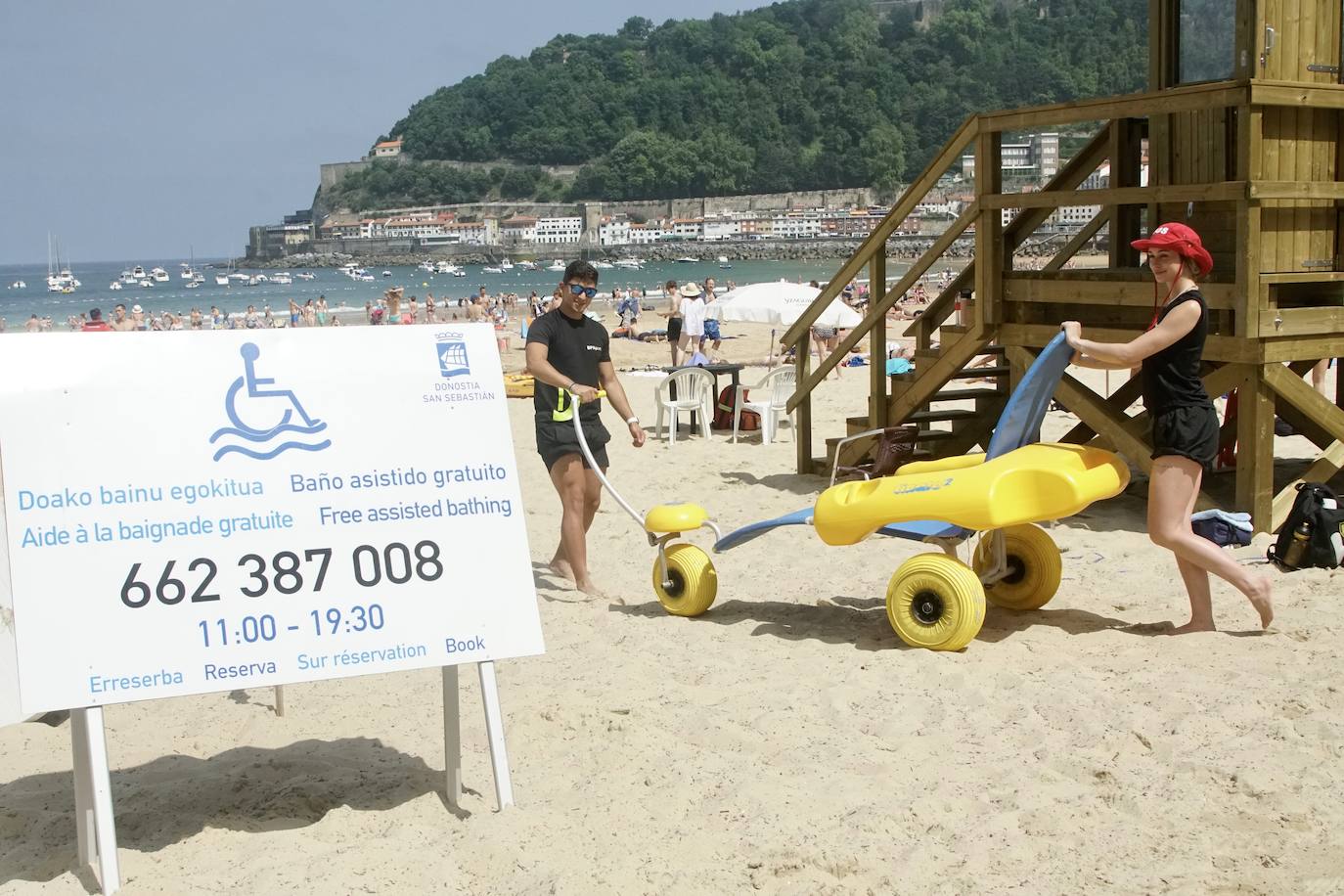 Fotos: Arranca la temporada de playas en Donostia