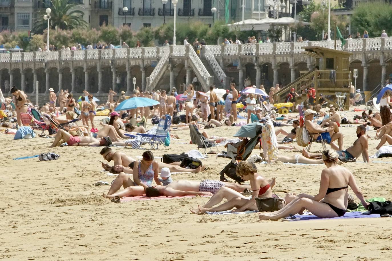 Fotos: Arranca la temporada de playas en Donostia