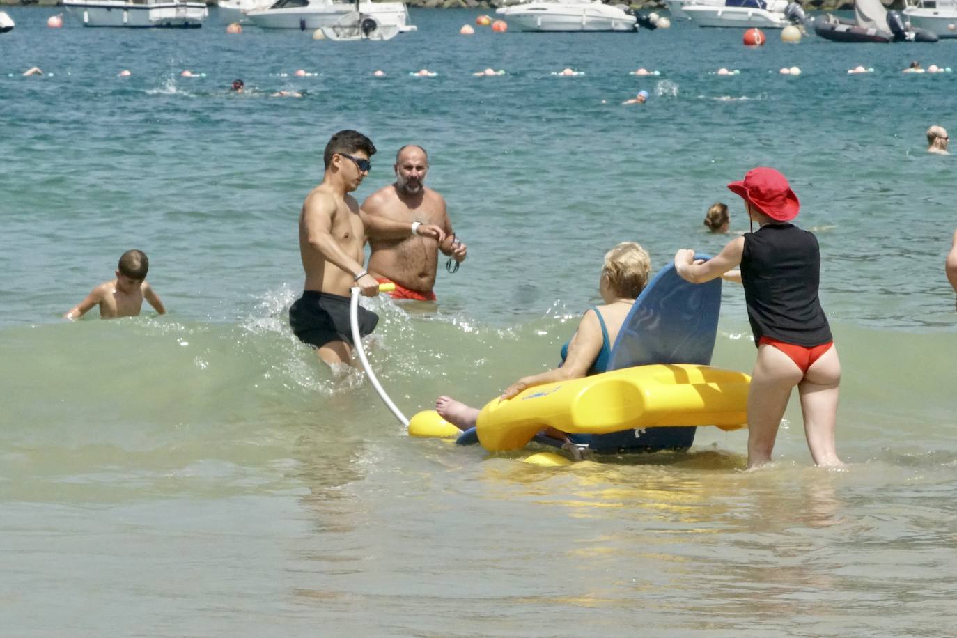 Fotos: Arranca la temporada de playas en Donostia