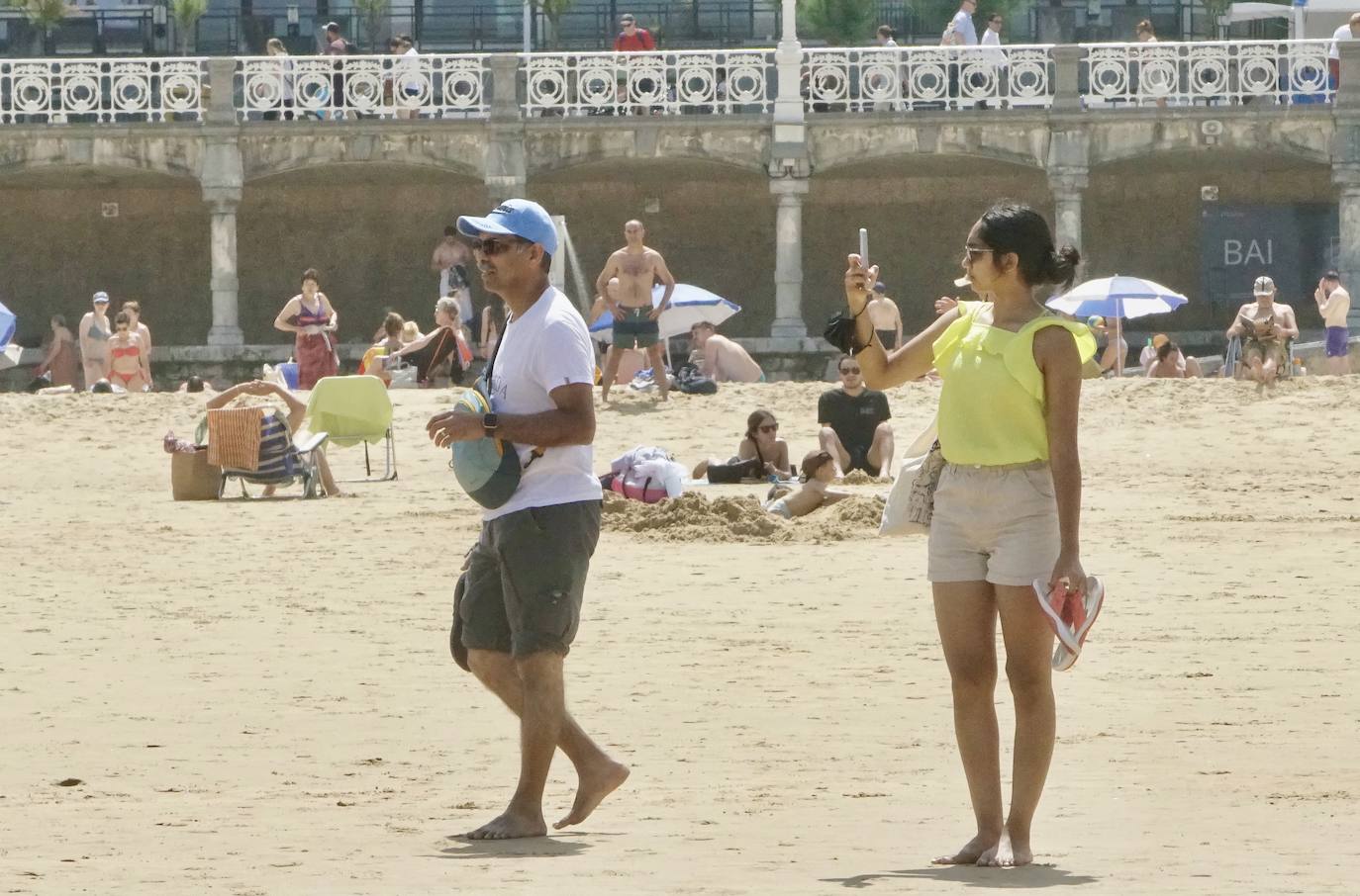 Fotos: Arranca la temporada de playas en Donostia
