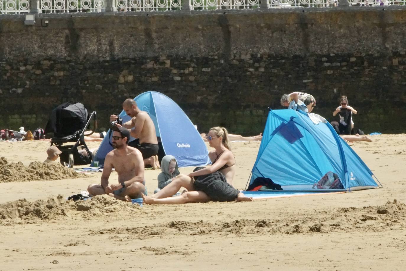 Fotos: Arranca la temporada de playas en Donostia