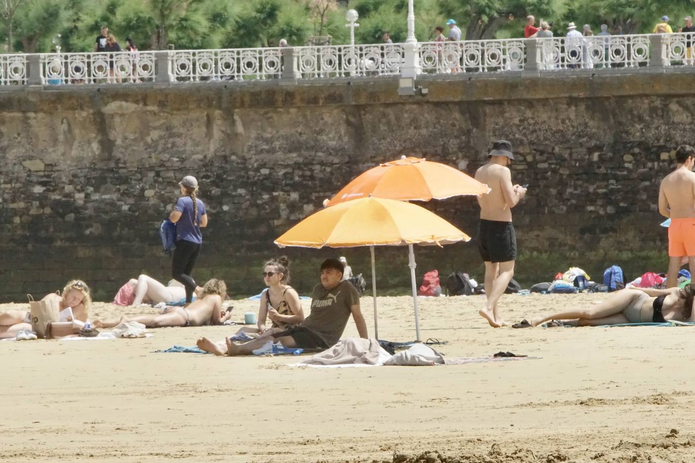 Fotos: Arranca la temporada de playas en Donostia