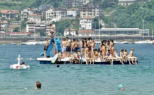 Imagen. Arranca la temporada de playas en Donostia