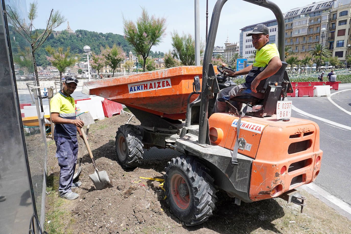Fotos: Calor desde primera hora de la mañan