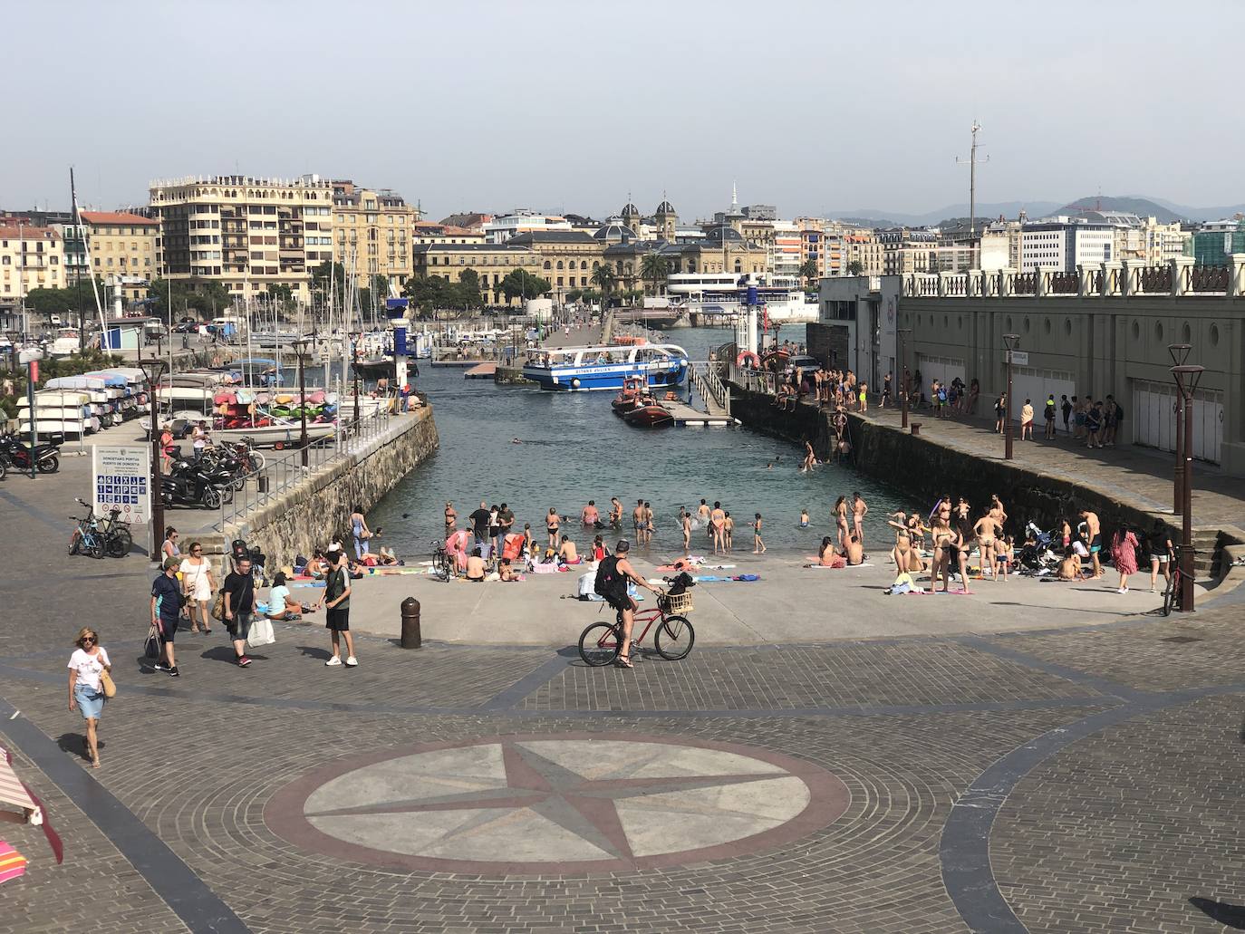 Fotos: Calor desde primera hora de la mañan