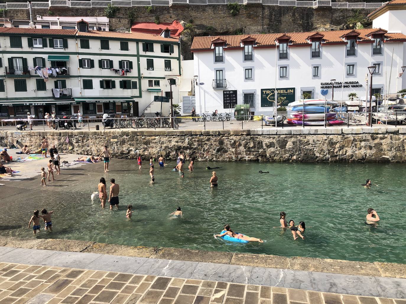 Fotos: Calor desde primera hora de la mañan