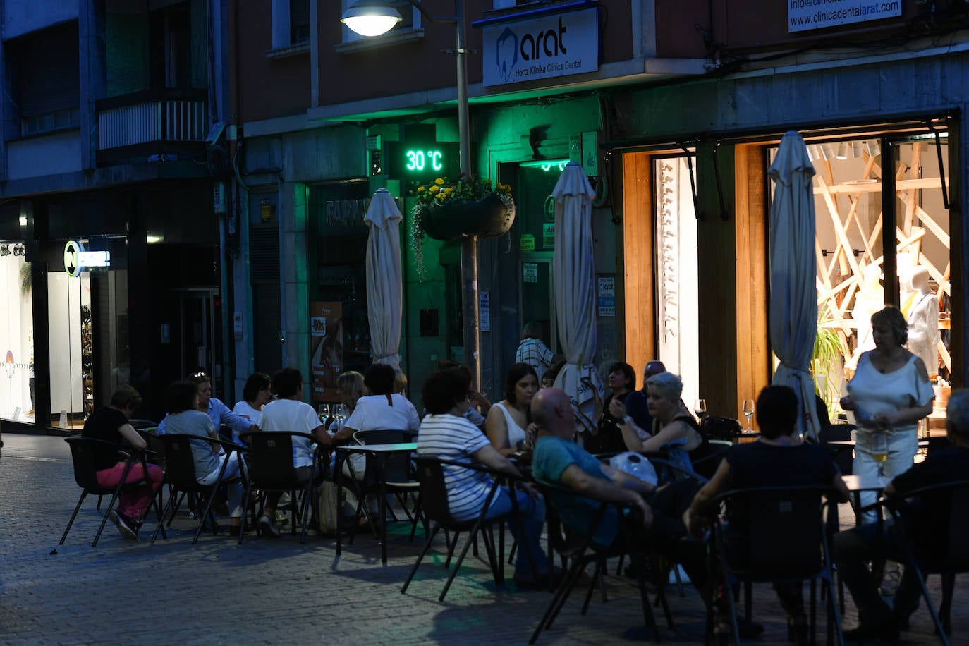 Fotos: Calor desde primera hora de la mañan