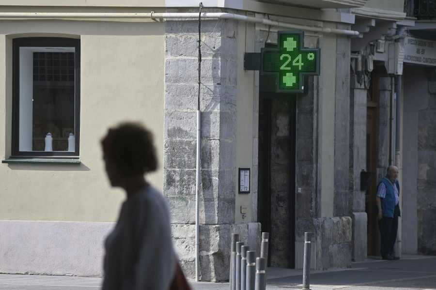 Fotos: Calor desde primera hora de la mañan