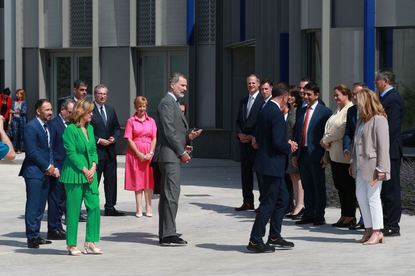 Fotos: El Rey inaugura la nueva fábrica de OTIS en San Sebastián