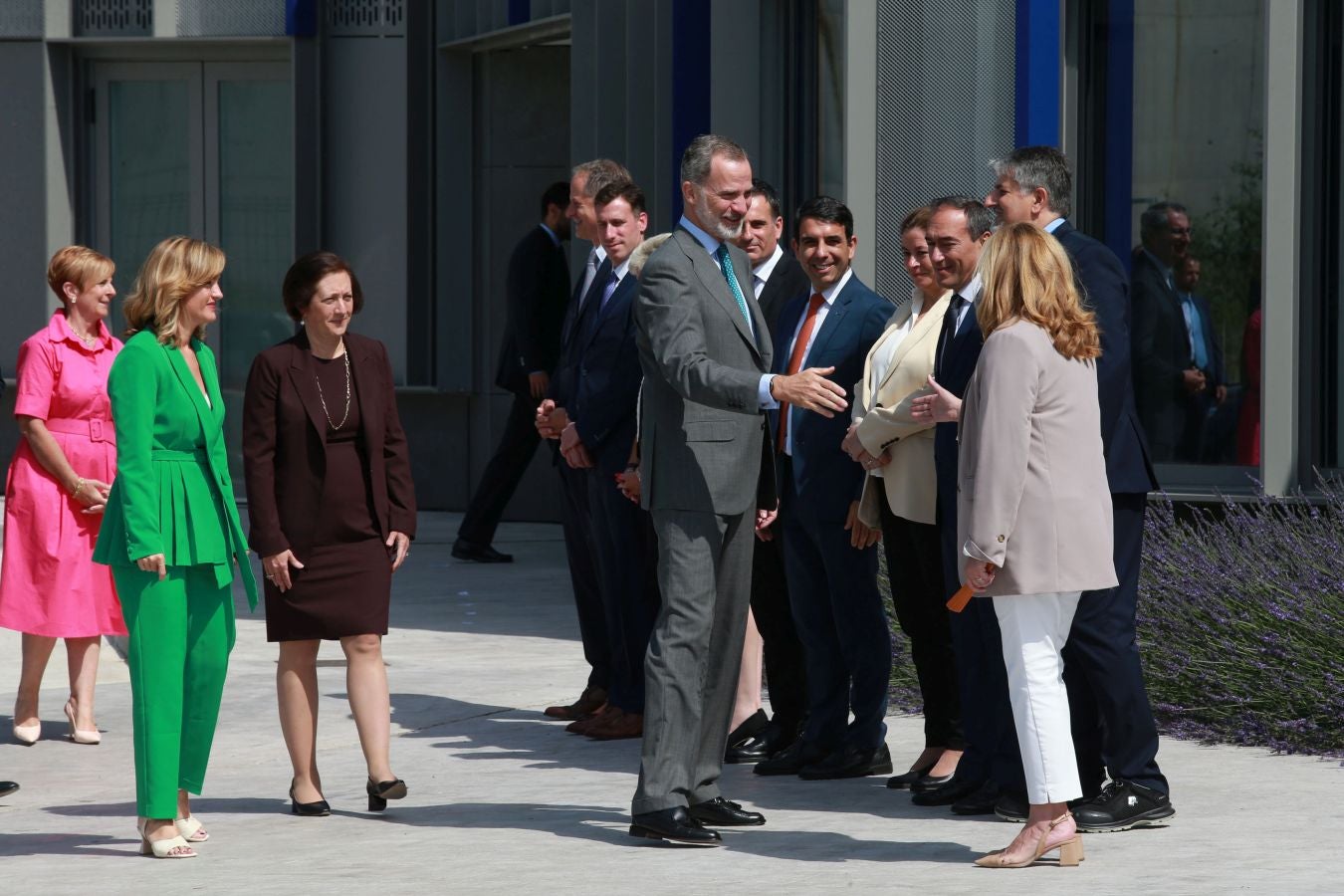 Fotos: El Rey inaugura la nueva fábrica de OTIS en San Sebastián