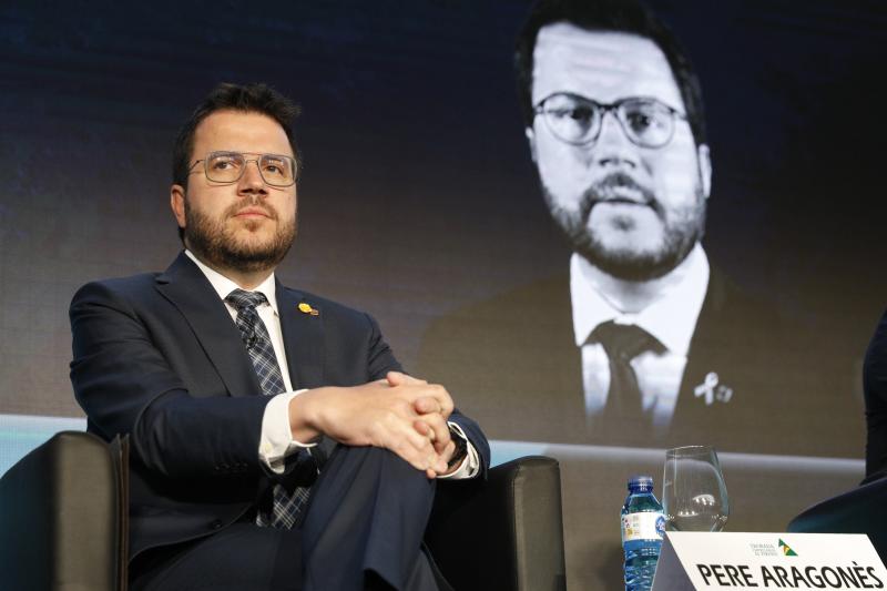 Pere Aragonès, presidente catalán. 