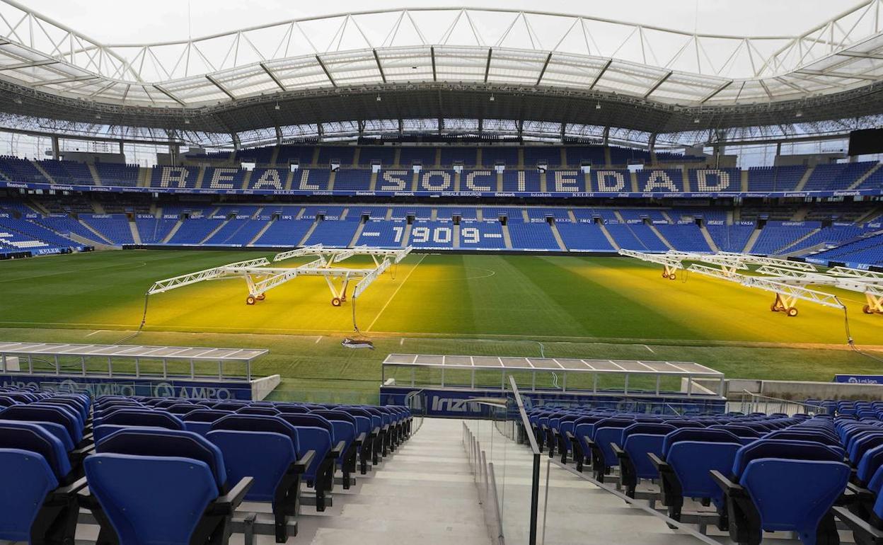 El estadio de Anoeta podría ser una de las sedes del Mundial 2030
