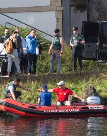 Imagen secundaria 2 - Abderraman Bas, novena víctima de la ruta migratoria en la muga