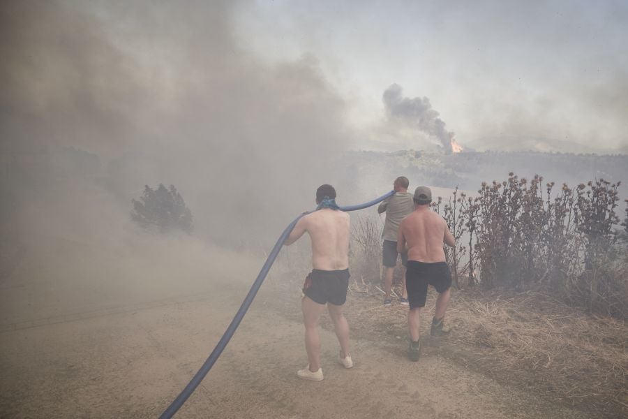 Fotos: Navarra en alerta por varios incendios