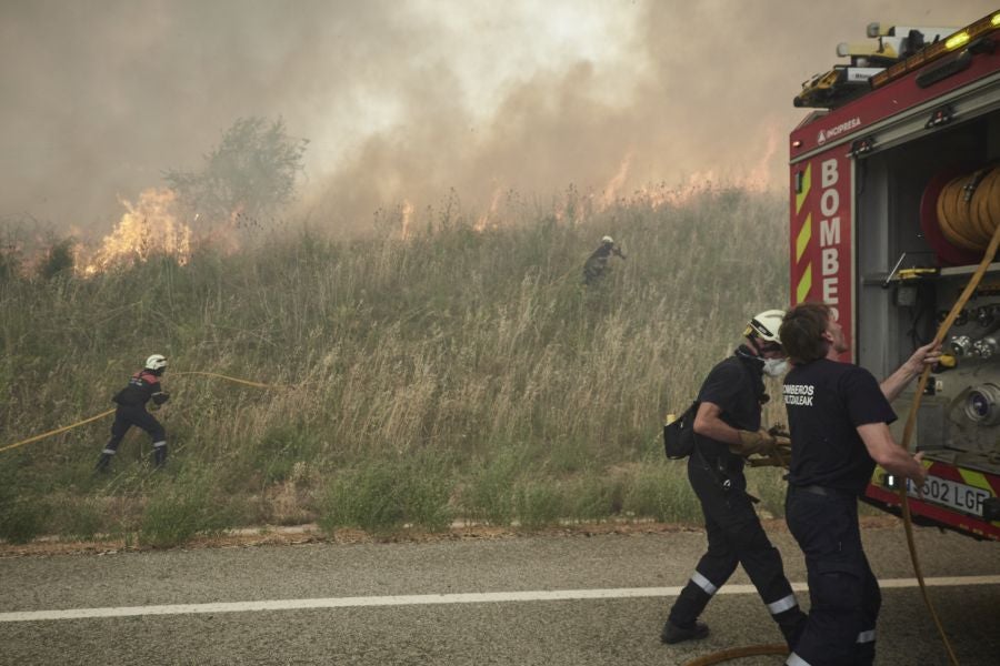 Fotos: Navarra en alerta por varios incendios