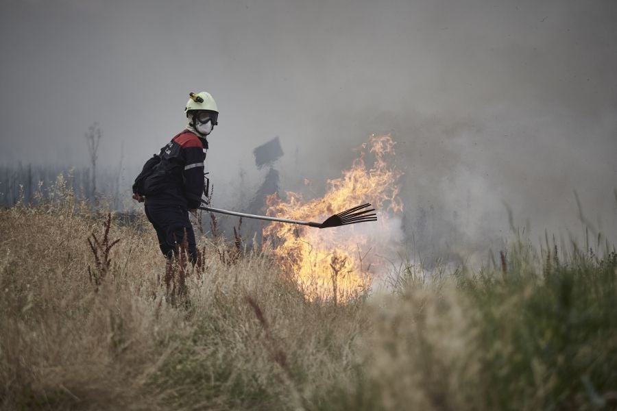 Fotos: Navarra en alerta por varios incendios