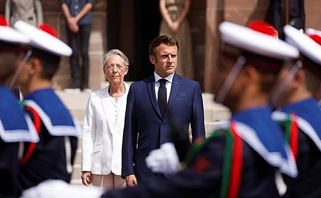 El presidente de Francia, Emmanuel Macron. 