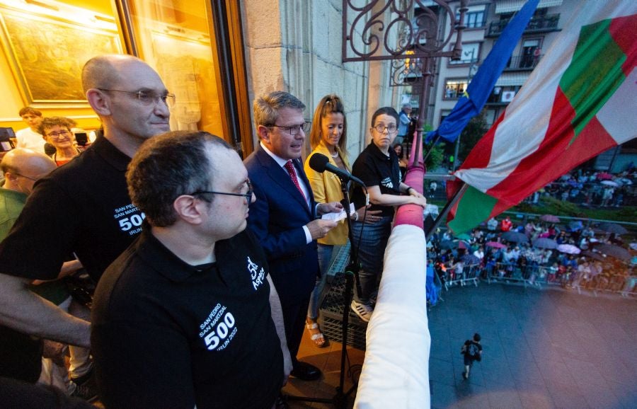 Fotos: Todo a favor en la primera noche de estos sanmarciales