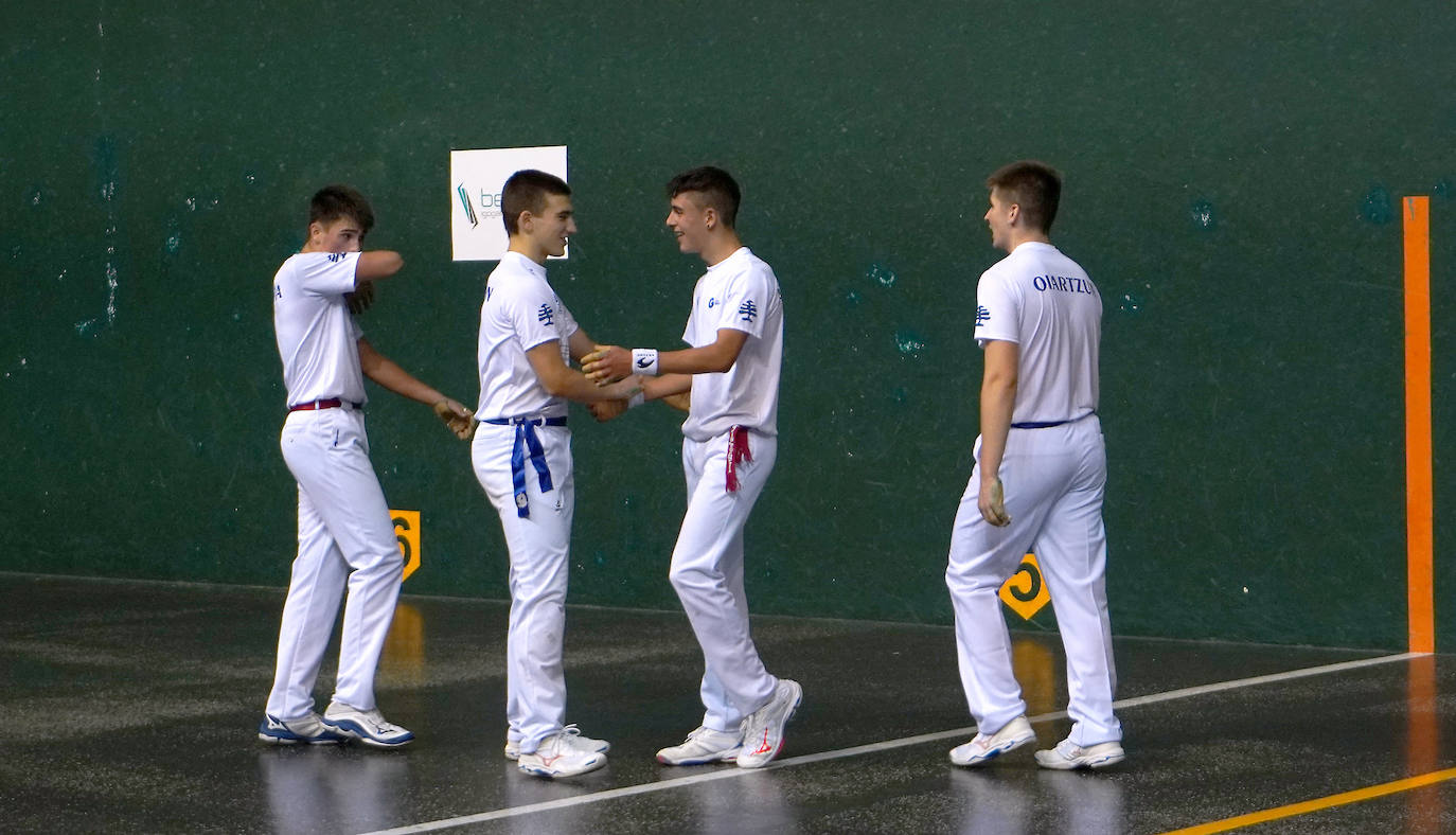 Fotos: Oiartzun pasa por encima de Azpeitia y se lleva el Interpueblos