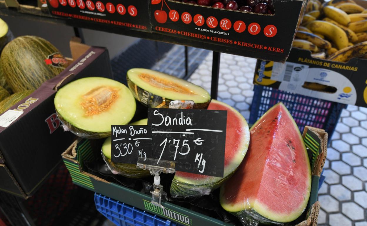 El melón y la sandía también han visto subir sus precios. 
