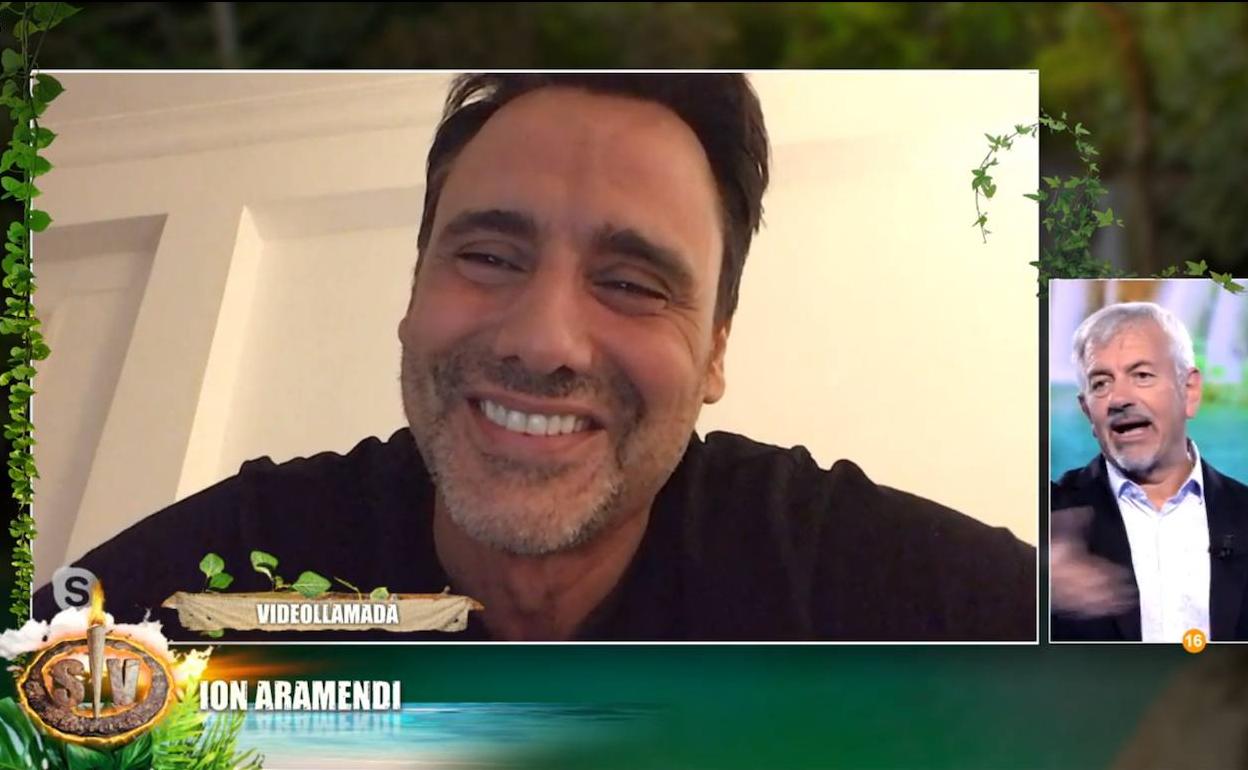 Ion Aramendi conecta con Supervivientes desde casa
