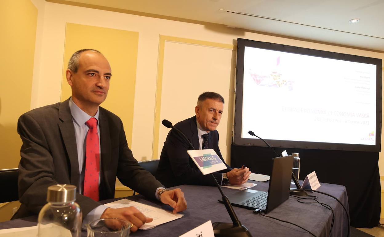 Ibon Urgoiti y Joseba Madariaga.