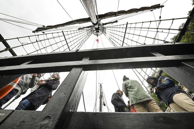 La réplica de la nao 'Victoria' con la que Elcano hizo la primera circunnavegación de la historia 