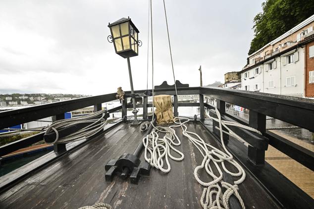 La réplica de la nao 'Victoria' con la que Elcano hizo la primera circunnavegación de la historia 