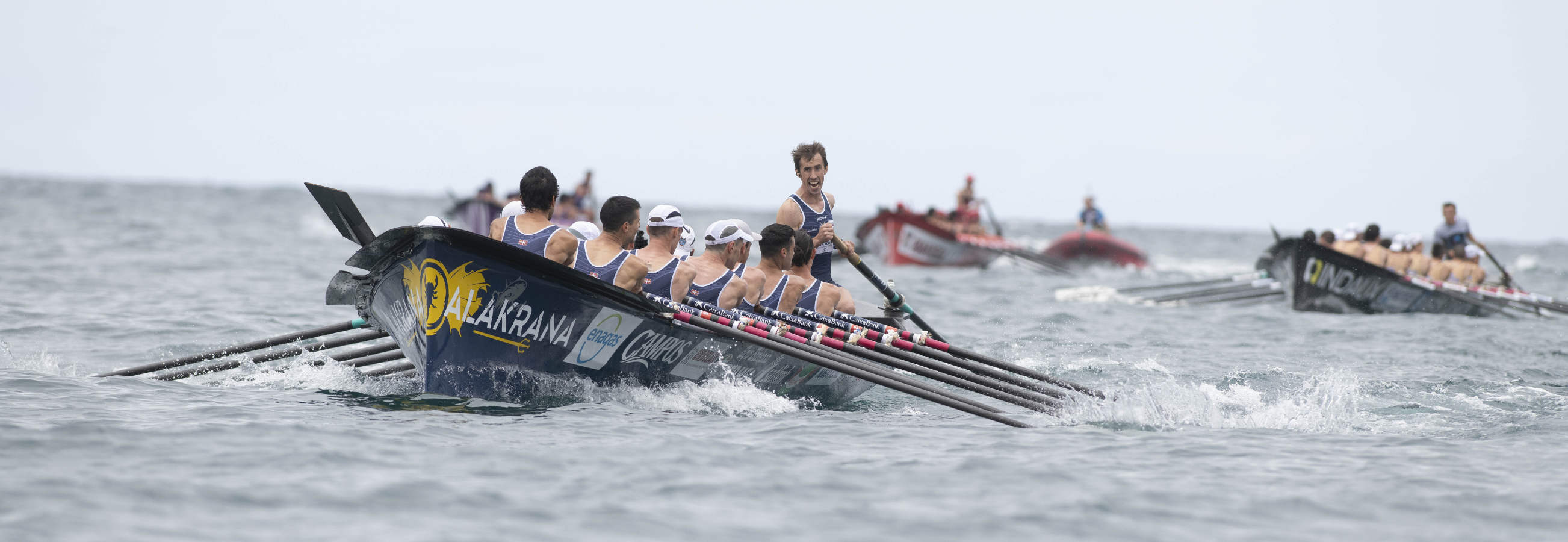 Fotos: Donostiarra no deja escapar su bandera