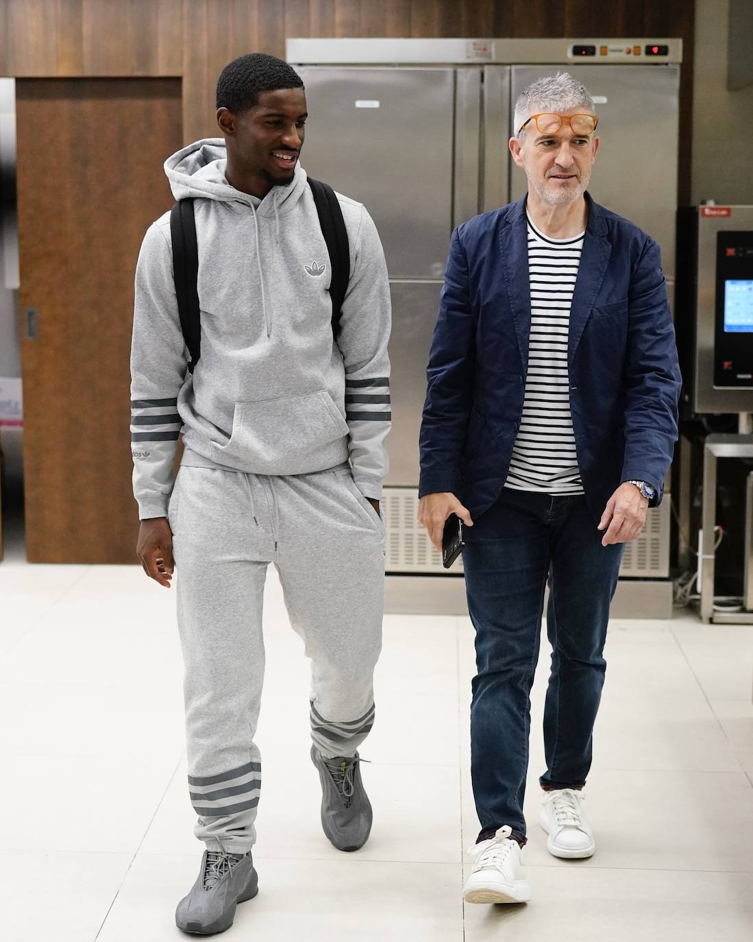 Fotos: Mohamed-Ali Cho conoce a sus nuevos compañeros