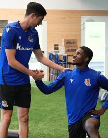 Imagen secundaria 2 - Real Sociedad: Mohamed-Ali Cho será presentado el viernes en Anoeta