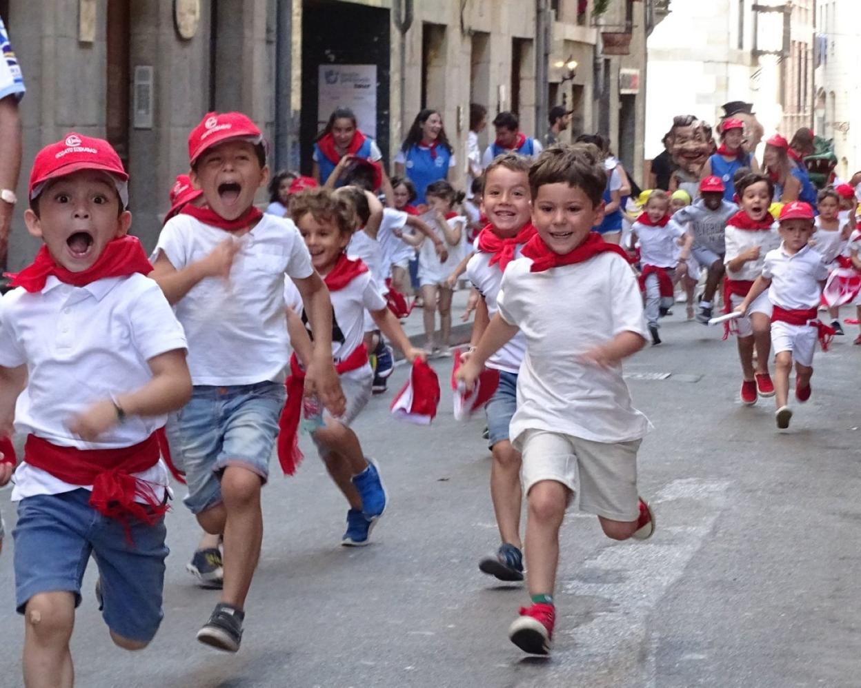 Las últimas carreras por Barrenkale hacia la Plaza fueron las de julio de 2019. 