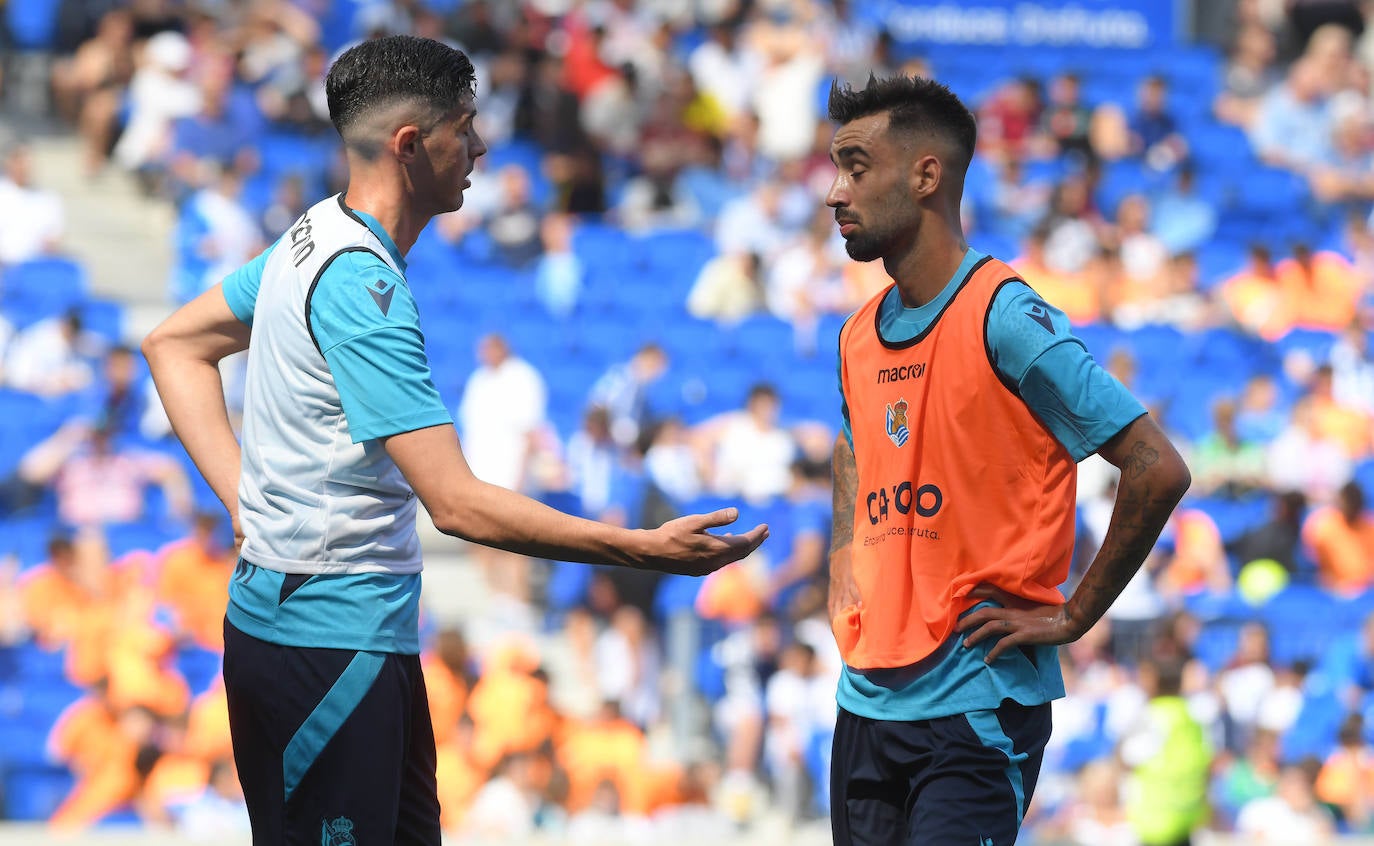 Fotos: Así ha sido el primer entrenamiento de La Real Sociedad en el Reale Arena