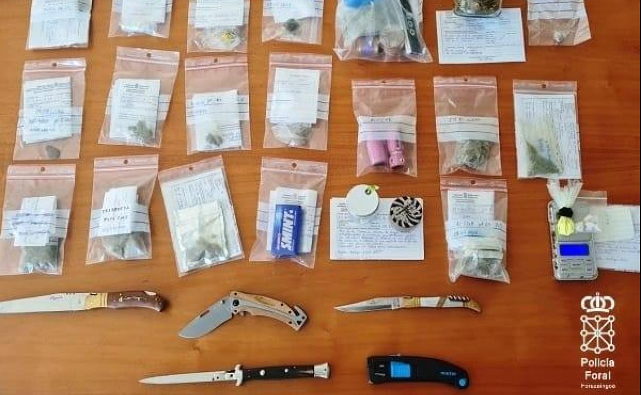 Alijo incautado a casi una treintena de conductores en un control en Bera.