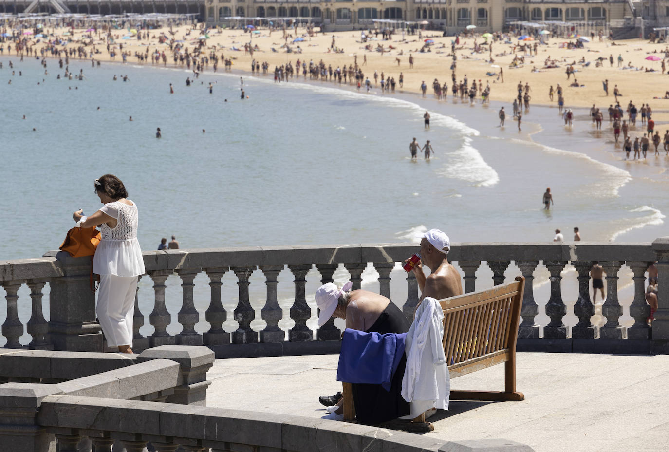 Fotos: Euskadi se adentra en la segunda ola de calor del verano