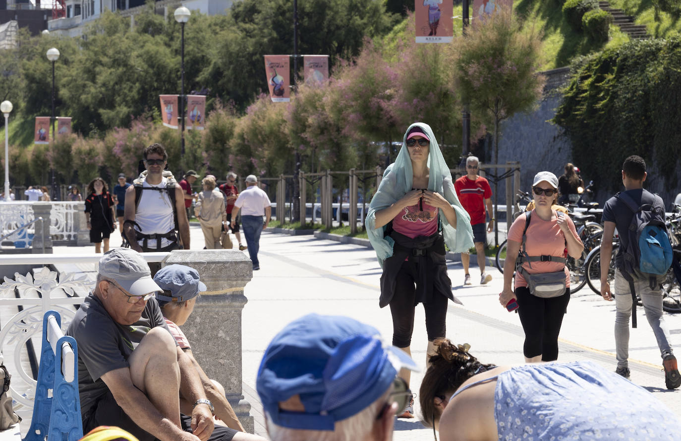 Fotos: Euskadi se adentra en la segunda ola de calor del verano