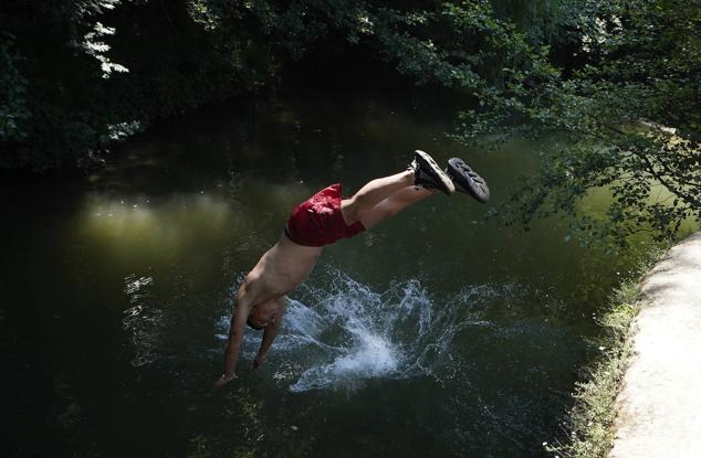 Fotos: Gipuzkoa se abrasa a más de 35ºC