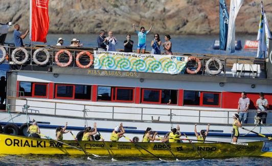 Nadeth Agirre recoge el maillot de líder de la Liga Euskotren 