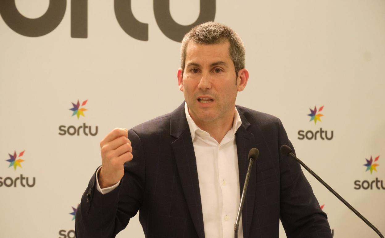 Arkaitz Rodriguez, en una reciente comparecencia. 