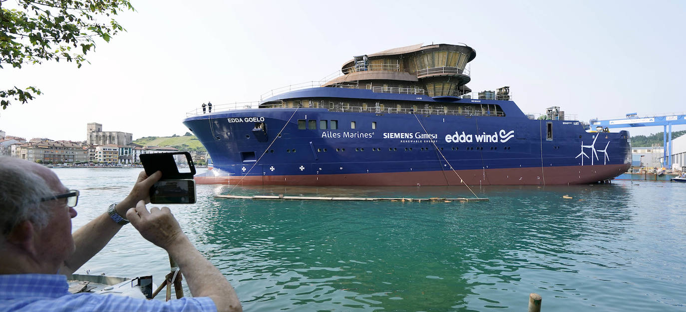Fotos: Astilleros Balenciaga echa al agua al &#039;Edda Goelo&#039;